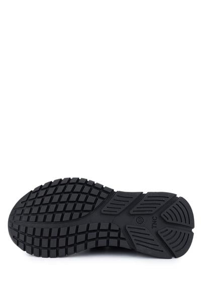 Tamer Tanca Kadın Deri & Tekstil Siyah Süet Sneakers & Spor Ayakkabı