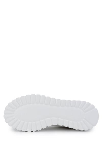 Tamer Tanca Kadın Deri/Suni Beyaz Sneakers & Spor Ayakkabı