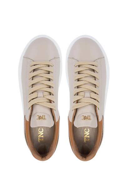 Tamer Tanca Kadın Deri/Suni Nude Sneakers & Spor Ayakkabı
