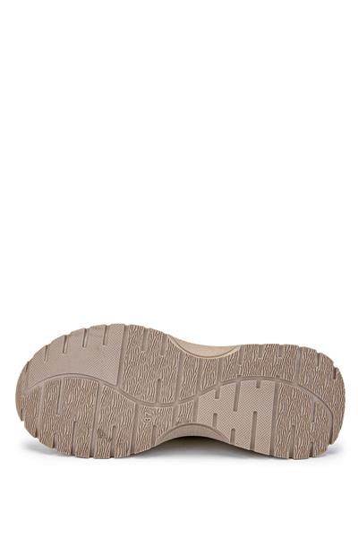 Tamer Tanca Kadın Hakiki Deri Altın Rugan Sneakers & Spor Ayakkabı