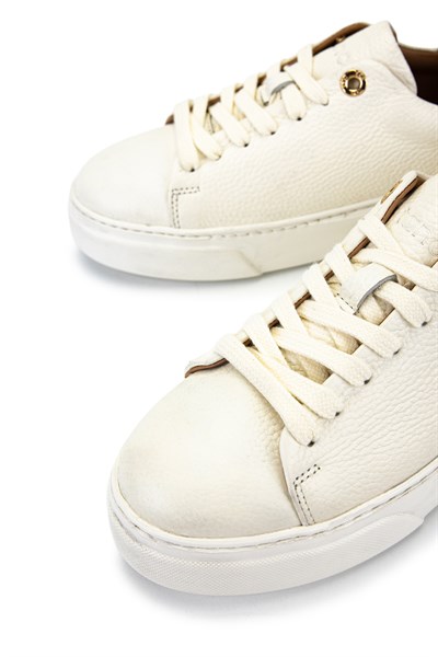 Tamer Tanca Kadın Hakiki Deri Bej Floter Sneakers & Spor Ayakkabı