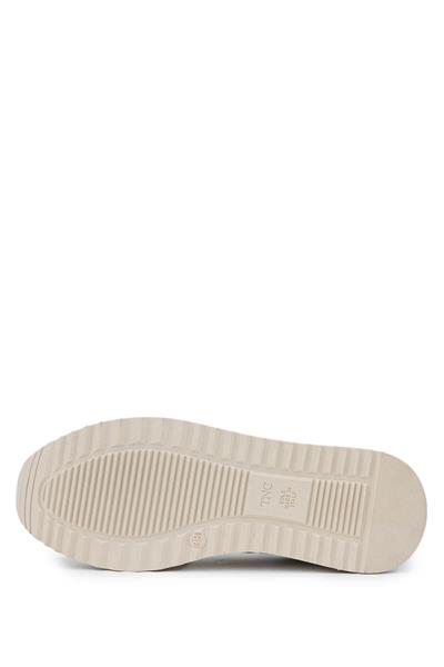 Tamer Tanca Kadın Hakiki Deri Bej Sneakers & Spor Ayakkabı
