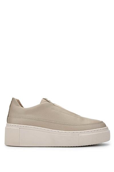Tamer Tanca Kadın Hakiki Deri Bej Sneakers & Spor Ayakkabı