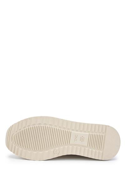 Tamer Tanca Kadın Hakiki Deri Bej Sneakers & Spor Ayakkabı