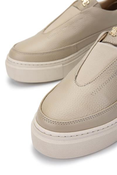 Tamer Tanca Kadın Hakiki Deri Bej Sneakers & Spor Ayakkabı