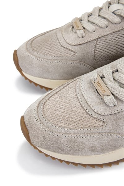Tamer Tanca Kadın Hakiki Deri Bej Süet Sneakers & Spor Ayakkabı
