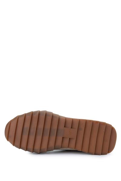 Tamer Tanca Kadın Hakiki Deri Bej Süet Sneakers & Spor Ayakkabı