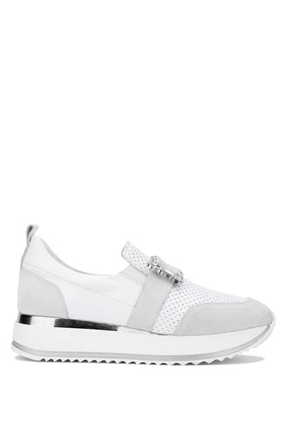 Tamer Tanca Kadın Hakiki Deri Beyaz Sneakers & Spor Ayakkabı