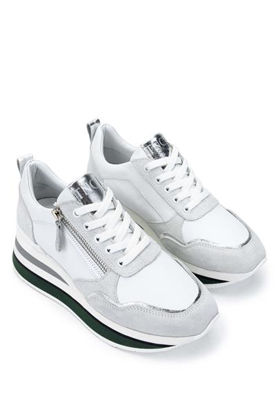 Tamer Tanca Kadın Hakiki Deri Beyaz Sneakers & Spor Ayakkabı