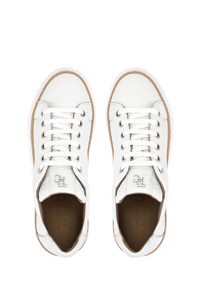 Tamer Tanca Kadın Hakiki Deri Beyaz Sneakers & Spor Ayakkabı