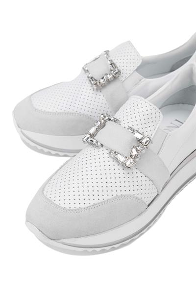 Tamer Tanca Kadın Hakiki Deri Beyaz Sneakers & Spor Ayakkabı