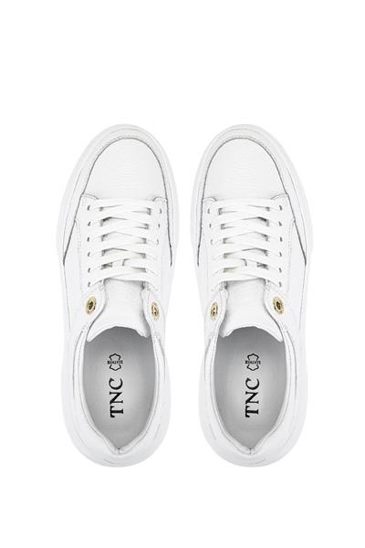 Tamer Tanca Kadın Hakiki Deri Beyaz Sneakers & Spor Ayakkabı