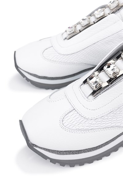 Tamer Tanca Kadın Hakiki Deri Beyaz Sneakers & Spor Ayakkabı