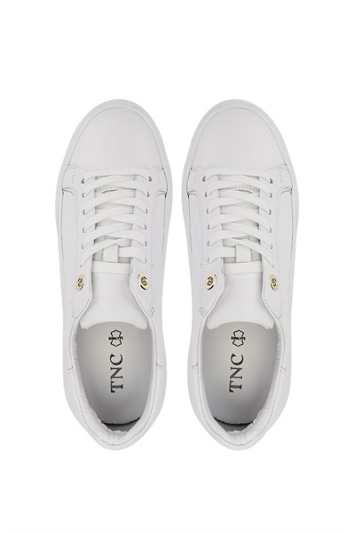 Tamer Tanca Kadın Hakiki Deri Beyaz Sneakers & Spor Ayakkabı