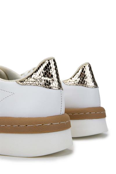 Tamer Tanca Kadın Hakiki Deri Beyaz Sneakers & Spor Ayakkabı