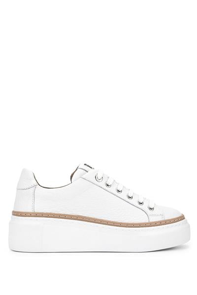 Tamer Tanca Kadın Hakiki Deri Beyaz Sneakers & Spor Ayakkabı