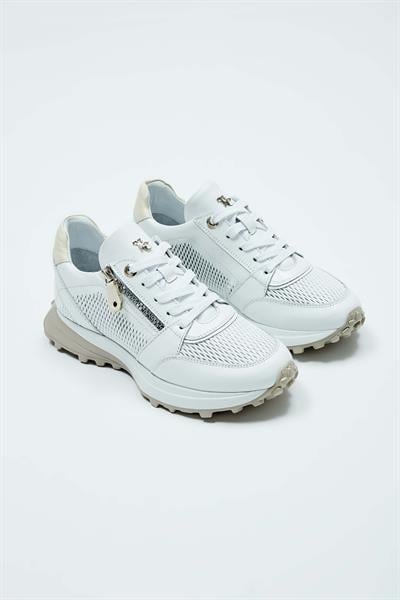 Tamer Tanca Kadın Hakiki Deri Beyaz Sneakers & Spor Ayakkabı