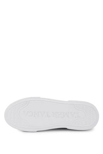 Tamer Tanca Kadın Hakiki Deri Beyaz Sneakers & Spor Ayakkabı