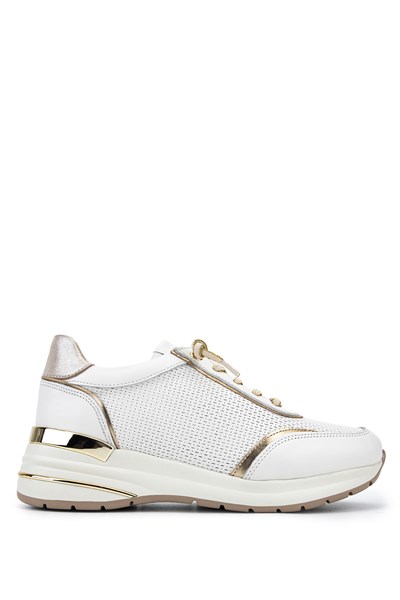 Tamer Tanca Kadın Hakiki Deri Beyaz Sneakers & Spor Ayakkabı