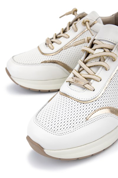 Tamer Tanca Kadın Hakiki Deri Beyaz Sneakers & Spor Ayakkabı