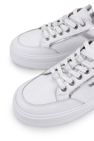 Tamer Tanca Kadın Hakiki Deri Beyaz Sneakers & Spor Ayakkabı