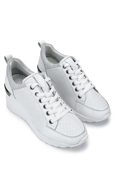 Tamer Tanca Kadın Hakiki Deri Beyaz Sneakers & Spor Ayakkabı