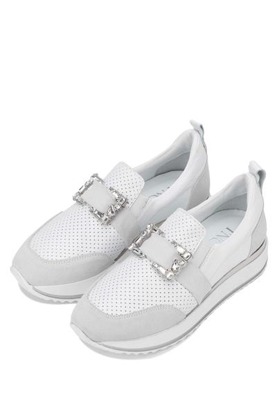 Tamer Tanca Kadın Hakiki Deri Beyaz Sneakers & Spor Ayakkabı
