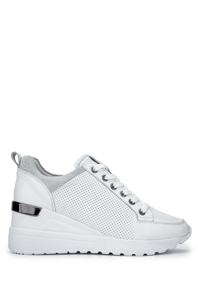 Tamer Tanca Kadın Hakiki Deri Beyaz Sneakers & Spor Ayakkabı