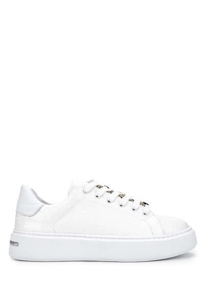 Tamer Tanca Kadın Hakiki Deri Beyaz Sneakers & Spor Ayakkabı