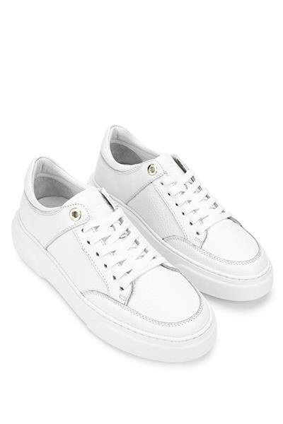 Tamer Tanca Kadın Hakiki Deri Beyaz Sneakers & Spor Ayakkabı