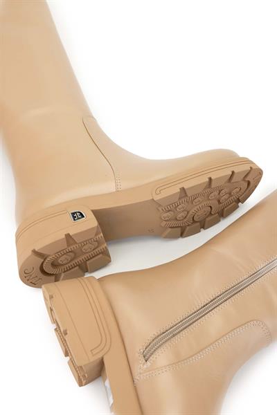 Tamer Tanca Kadın Hakiki Deri Camel Casual Çizme