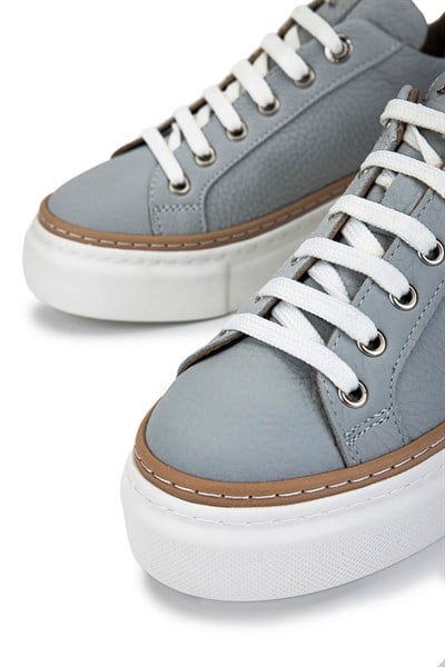 Tamer Tanca Kadın Hakiki Deri Gri Sneakers & Spor Ayakkabı