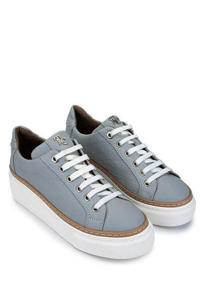 Tamer Tanca Kadın Hakiki Deri Gri Sneakers & Spor Ayakkabı