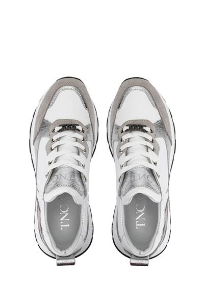Tamer Tanca Kadın Hakiki Deri Gri Süet Sneakers & Spor Ayakkabı