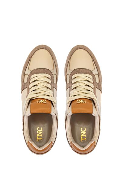 Tamer Tanca Kadın Hakiki Deri Kahverengi Sneakers & Spor Ayakkabı