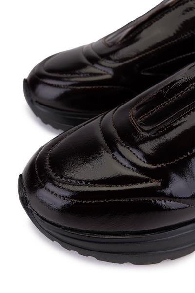 Tamer Tanca Kadın Hakiki Deri Kahverengi Sneakers & Spor Ayakkabı