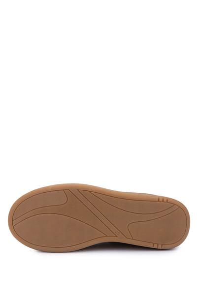 Tamer Tanca Kadın Hakiki Deri Kırık Beyaz Sneakers & Spor Ayakkabı