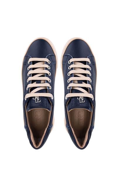 Tamer Tanca Kadın Hakiki Deri Lacivert Sneakers & Spor Ayakkabı