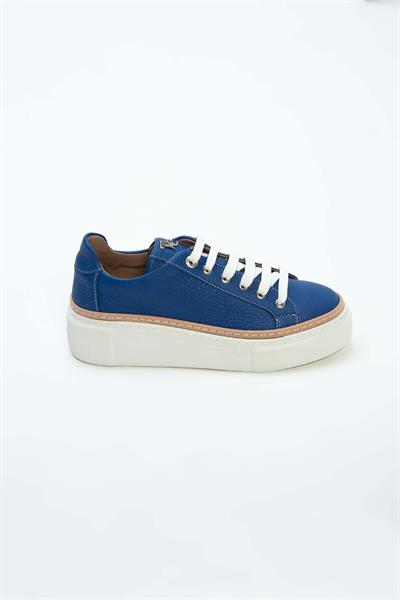 Tamer Tanca Kadın Hakiki Deri Saks Floter Sneakers & Spor Ayakkabı