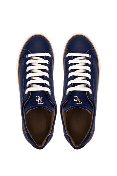 Tamer Tanca Kadın Hakiki Deri Saks Floter Sneakers & Spor Ayakkabı