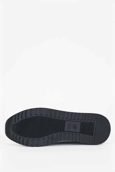 Tamer Tanca Kadın Hakiki Deri Siyah Deri Sneakers & Spor Ayakkabı