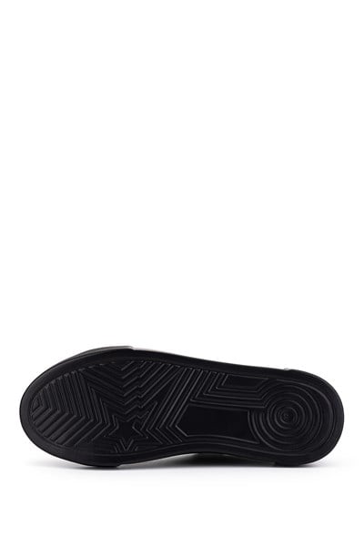Tamer Tanca Kadın Hakiki Deri Siyah Floter Sneakers & Spor Ayakkabı