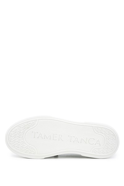 Tamer Tanca Kadın Hakiki Deri Siyah Floter Sneakers & Spor Ayakkabı
