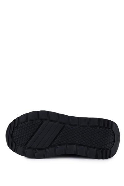 Tamer Tanca Kadın Hakiki Deri Siyah Rugan Sneakers & Spor Ayakkabı