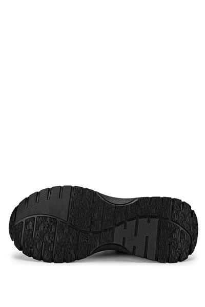 Tamer Tanca Kadın Hakiki Deri Siyah Rugan Sneakers & Spor Ayakkabı