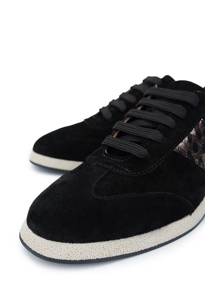 Tamer Tanca Kadın Hakiki Deri Siyah Sneakers & Spor Ayakkabı
