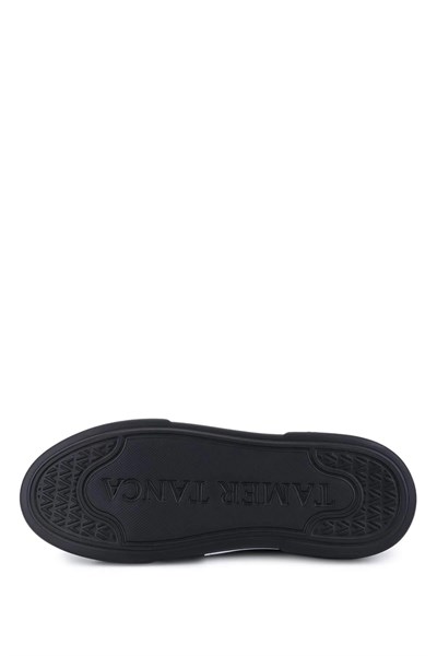 Tamer Tanca Kadın Hakiki Deri Siyah Sneakers & Spor Ayakkabı