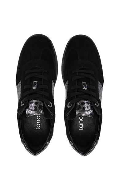 Tamer Tanca Kadın Hakiki Deri Siyah Sneakers & Spor Ayakkabı