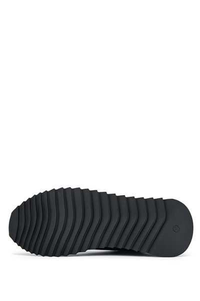 Tamer Tanca Kadın Hakiki Deri Siyah Sneakers & Spor Ayakkabı