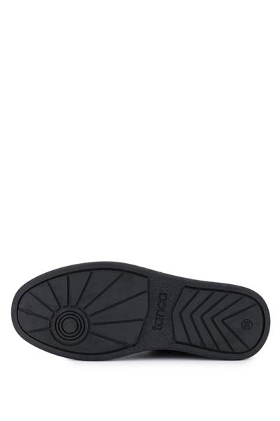 Tamer Tanca Kadın Hakiki Deri Siyah Sneakers & Spor Ayakkabı
